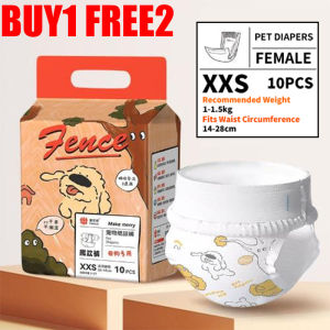 【BUY 1 FREE 2】Dog Diaper Male Disposable Pet Diaper Dog Cat Diaper Fast Absorption Anti Leak Anti Bau