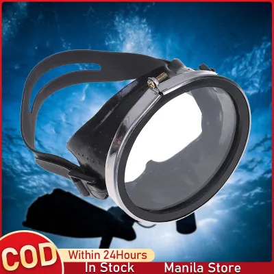 Hd Tempered Glass Diving Goggles Stainless Steel Big Frame Diving Mask Fisherman Diving Goggles Diving Goggles Panoramic Hd Scuba Swimming Mask Diving Equipment
