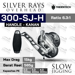 Reel Tridentech Silver Rays Reel Pancing Over Head Reel OH