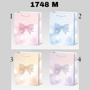 SOS Hand Bag Kertas Kilap M /Goodie Bag/Tas Serbaguna/Tas Tenteng