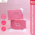 You Glow Babe Beauty YGB White Soap 5pcs x 70grams sea buckthorn with Snail Extract whitening clear skin. 