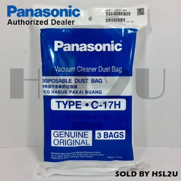 Panasonic Vacuum Dust Bag TYPE C-17H Replacement for Model MC-CG521 | Lazada