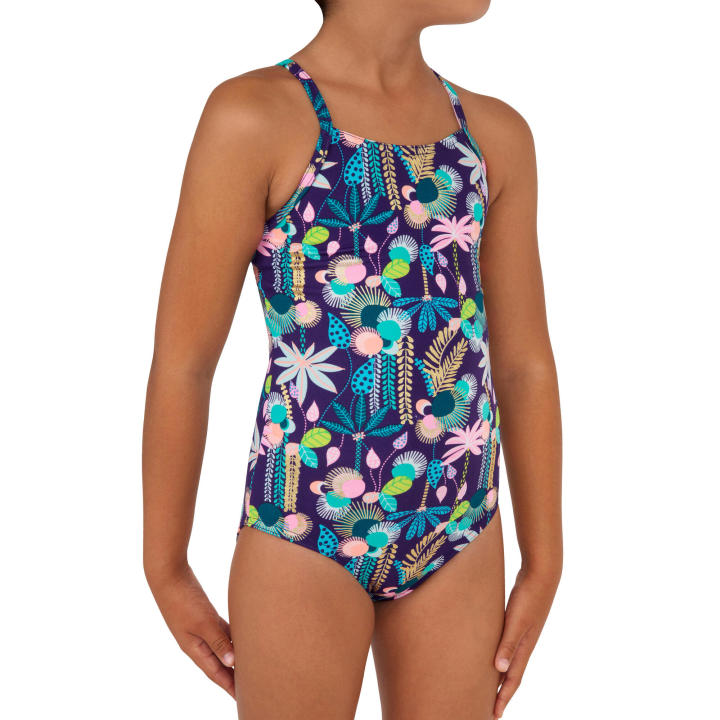 Decathlon Olaian One-piece swimsuit HANALEI 100 JUNE Hanalei