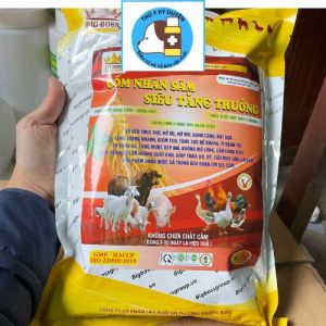 Cốm Nhân Sâm Siêu Tăng Trưởng Giúp Vật Nuôi Tăng Cân Nhanh Giảm Thời Gian Chăn Nuôi Nhanh Xuất Bán Lãi Cao (Hàng Cao Cấp Cty Big Boss)