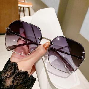 JN IMPRESSION Kính nữ phong cách mới cao cấp mùa hè chống UV Kính mát thời trang giảm béo