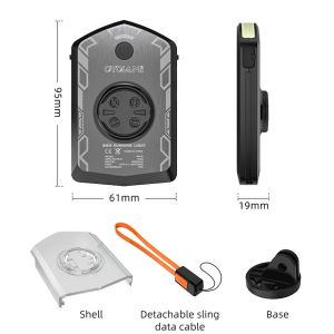 2026 CYCLAMI RVL01 Bicycle Headlight Daytime  Front Light 5000mAh Bike Safety Visibility Cycling Light for Garmin XOSS IGS Charging