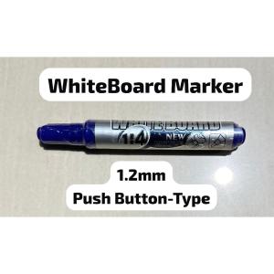 TERMURAH 6PCS Spidol White Board Marker Non Permanent Officeman Spidol White Board Officeman Model Push ButtonType