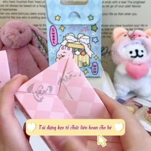 Túi Đựng Quà Tổ Chức Liên Hoan Sinh Nhật Trên Lớp Cho Bé Hộp Quà Bánh Kẹo Khen Thưởng Cuối Năm