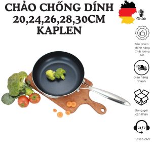 Chảo inox chống dính 3 lớp Kalpen Kazler 20-24-26-28 cm hàng chính hãng chảo chống dính KALPEN