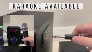 GXL GL-400TKUSB 2.1 Multimedia Speaker System with USB/SD/FM Tuner/Remote Control/Karaoke/Bluetooth