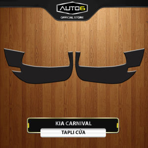 Bộ decal dán chống xước tapli 2 cửa xe trước KIA CARNIVAL chống xước trang trí và bảo vệ cửa ô tô - AUTO6