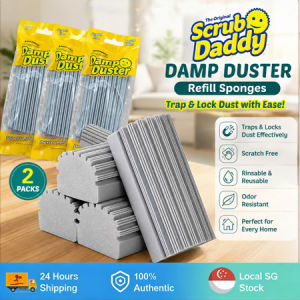 [SG In Stock] Scrub Daddy Multifunctional Cleaning Sponge Reusable PVA Magic Sponge Damp Duster Easy To Clean 海绵擦