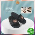 OFM-S59 Sandal Wanita Motif Beruang Anti Slip Nyaman Empuk / Sandal Rumah Slip-On / Sendal Bear. 