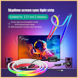 . Skydimo Monitor Ambilight Lights PC E-Sport Gamer Ambient RGB Strip Desktop Computer Display AURA LED 5V USB Software Control .