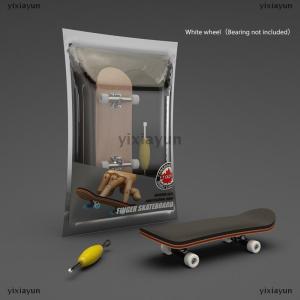 [COD] yixiayun Finger SkateBoard Wooden Fingerboard Toy Professional Stents Finger Skate Set