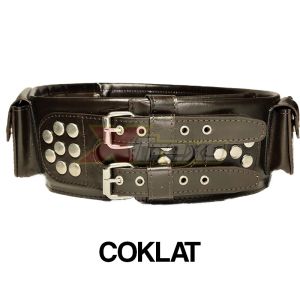 Sabuk jawara kulit aslii -sabuk -ikat pinggang pria kulit aslii garut