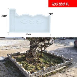 Khuôn nhựa gạch hồ bơi hoa cổ điển khuôn hàng rào vườn khuôn hàng rào vườn rau hộp khuôn hàng rào hoa