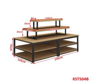 Kệ trưng bày sản phẩm hàng hóa kệ siêu thị cửa hàng KST504B - NỘI THẤT LẮP RÁP VIENDONGADV