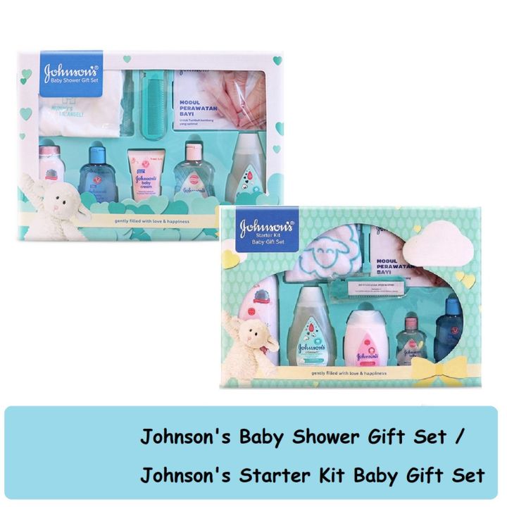 Johnson's Baby Gift Set Box / Set Perlengkapan Lahiran / Kado Lahiran