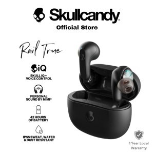 Skullcandy Rail ANC Sweat & Water Resistant True Wireless In-Ear Earbuds