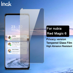 Red Magic 11 Air 10s 10 9 Pro Pro+ 8 s 7 6 R 5G Nubia ZTE Z60 Z50 Ultra - Imak Pro+ 9H Tempered Glass Screen Protector Full Face Coverage Self Adhesive AB Glue Anti Fingerprint Protection Impact Shock Resistant Clear Privacy Installation Kit