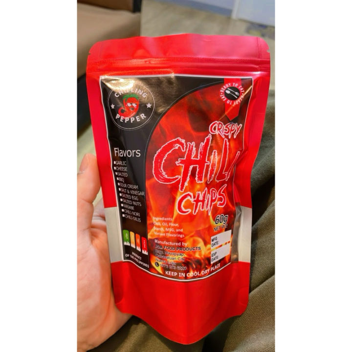 Crispy Chili Chips | Spicy Level 1 2 3 SPICYLICIOUS | Lazada PH