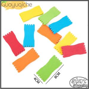 【Guoyuqiche】 10Pcs EVA Foam Fish Winding Storage Boards Line Fishing Lure Trace Wire Holder