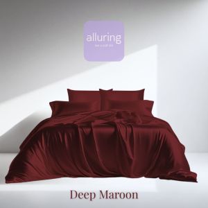 Sprei Satin Silk Premium - Alluring Satin Silk Bedsheet Set