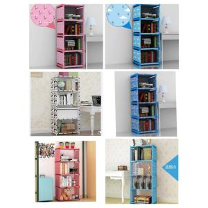 RAK BUKU GM ( SIZE MINI ) / RAK BUKU 1X5 / TEMPAT PENYIMPANAN BUKU / RAK SERBAGUNA SHENAR