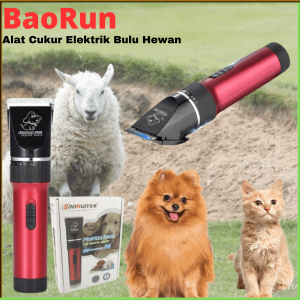 COD BaoRun Pro Alat Cukur Elektrik Bulu Hewan Pet Dog Clipper P6 / Alat Mesin Cukur Bulu Domba Cas Mesin Cukur Domba Merk Baorun Mesin Cukur Domba Garut Rambut Hewan Kambing Alat Cukur Bulu Anjing Elektrik