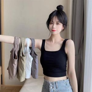 Áo hai dây croptop nữ cotton siêu mềm mịn - Áo kiểu nữ đẹp hot nhất hiện nay (Có Sẵn - Freeship)