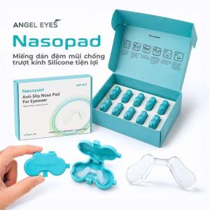 Nasopad Reusable Silicone Nose Pad Strip for Eyeglasses – Soft Anti-Slip Eyewear Cushion Relieves Pressure Marks & Sliding (Washable & Portable) / Kids - 10 Pieces