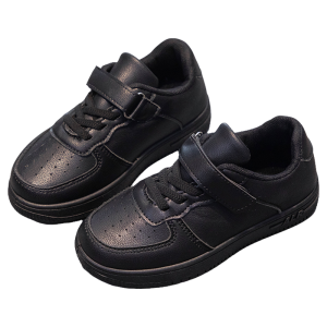 [🚚จัดส่งจากกรุงเทพฯ] รองเท้าหนังสำหรับเด็กรองเท้าผ้าใบสำหรับเด็กระบายอากาศสำหรับเด็กอายุ 6-12 ปี