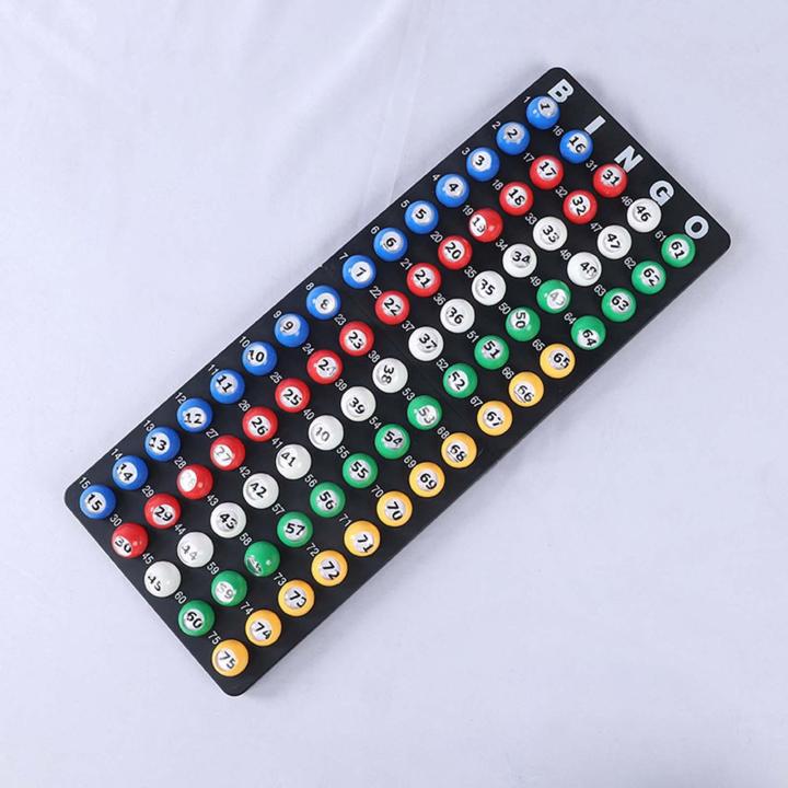 BNCLOTH 30 Pieces Bingo Ball Fittings 1-30 Numbers for Traveling Home ...