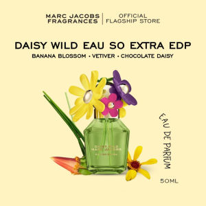 Marc Jacobs Fragrances Daisy Wild Eau So Extra Eau De Parfum for Women - Creamy Banana juicy Pear Nectar | Fruity Floral Perfume