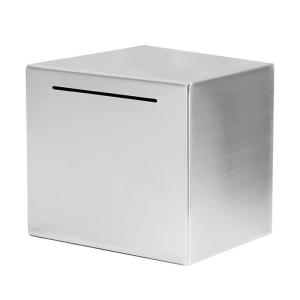 Safe Piggy Bank Made of Stainless SteelSafe Box Money Savings Bank for KidsCan Only Save the Piggy Bank That Cannot Be