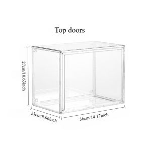 Clear Acrylic Organizer & Display Stands | Multiple Designs | Transparent Wall Shelves Makeup & Desk Organizers