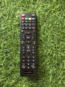 Điều khiển tivi kooda có mạng internet loại ngắn mỏng - Remote dùng cho tivi kooda có mạng internet loại ngắn - Đầu bấm tivi kooda ngắn có internet  - tặng kèm pin