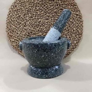 ครกหิน ครก ทรงโบราณ ครกหินแท้ ขนาด6.5นิ้ว ครกพร้อมสาก ครกและสาก ครกหินแกรนิต ครกหินจากตำบลอ่างศิลา