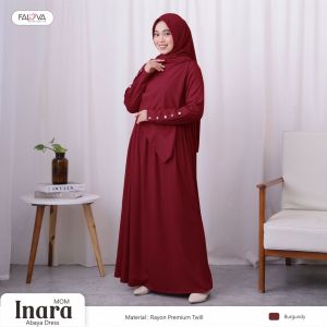 Baju Gamis Abaya Inara JUMBO SYARI / Baju Gamis Abaya Lebaran/Abaya WANITA SYARI/GAMIS Abaya Kondangan/Abaya BUSUI Inara