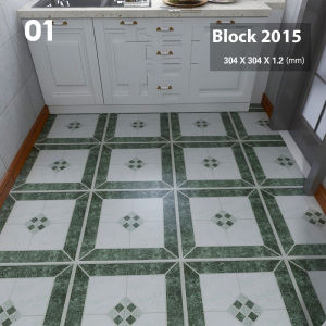 Wall Stickers Thick Self Adhesive Tiles Floor Stickers Marble Bathroom Ground Waterproof Wallpapers PVC Bedroom Furniture