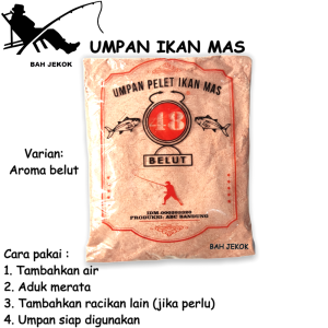 Umpan Siap Pakai 48 Belut Merah Untuk Ikan Mas Nila Gabus Lele