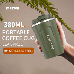 Coffee Mug 380ML/510ML Leak Proof Flask Thermos Hot Water Stainless Steel