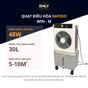 Quạt điều hòa quạt hơi nước Rapido Win