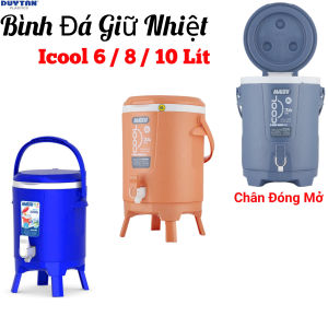 Bình đá giữ nhiệt icool 6 Lít DUY TÂN -Giao Màu Ngẫu Nhiên