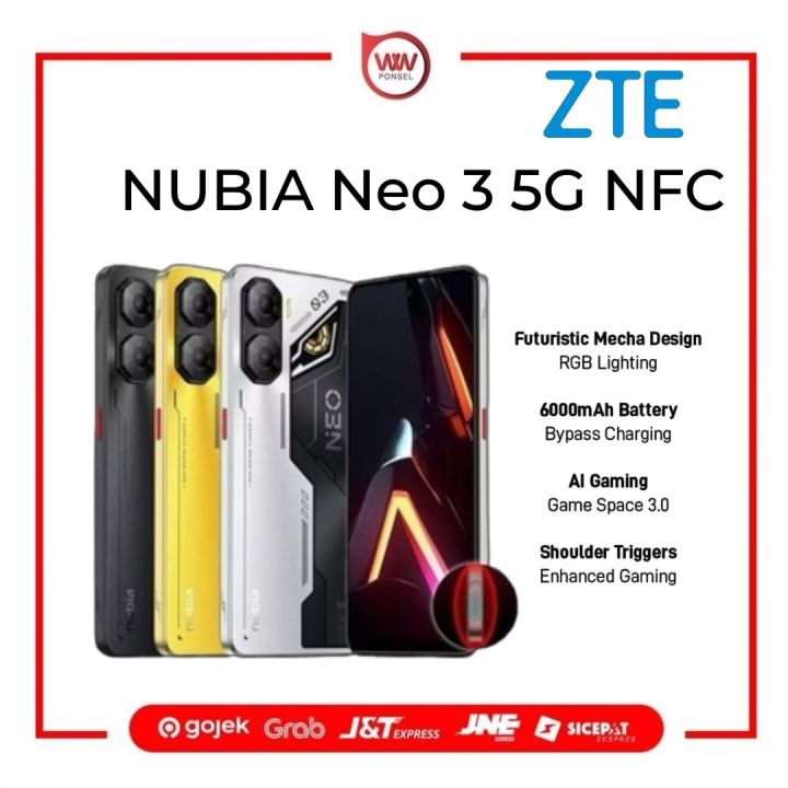 Hp Nubia Neo 5G NFC Ram 8GB Internal 256GB Garansi Resmi