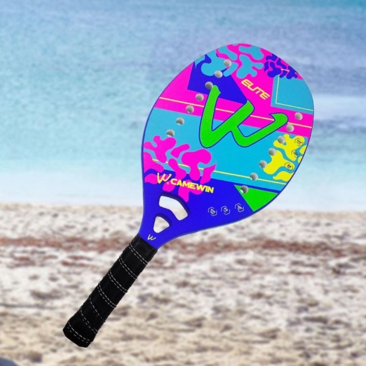 ZIZHIQ Cartoon Beach Tennis Racket Oversized Racket Full Carbon Fiber ...