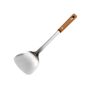 Marino Home ตะหลิว กระบวย กระชอน สแตนเลส ด้ามไม้ No.Y1565 Y1566 Y1567