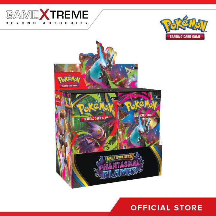 Pokémon TCG: Phantasmal Flames (ME-02) Booster Box | Lazada PH