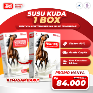 Sukuda Susu Kuda Lombok Lactose-Free Halal 300g - Paket Tunggal